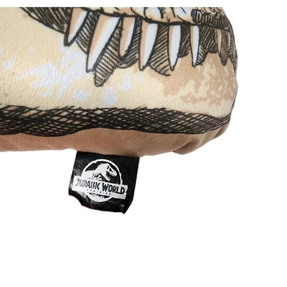 Jurassic‎ World T Rex Dinosaur Head Plush Pillow Toy